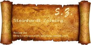 Steinhardt Zelmira névjegykártya